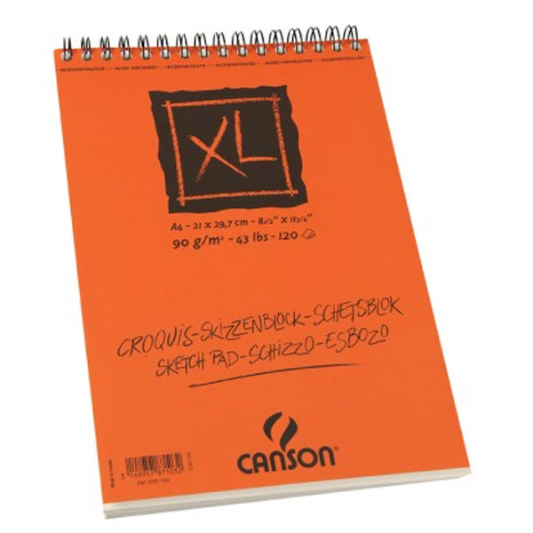 Canson - XL Spiral Pad - A4 90 GSM - 120 Blätter