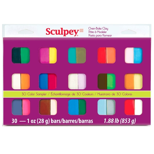 SCULPEY III campionatore da 30 pezzi