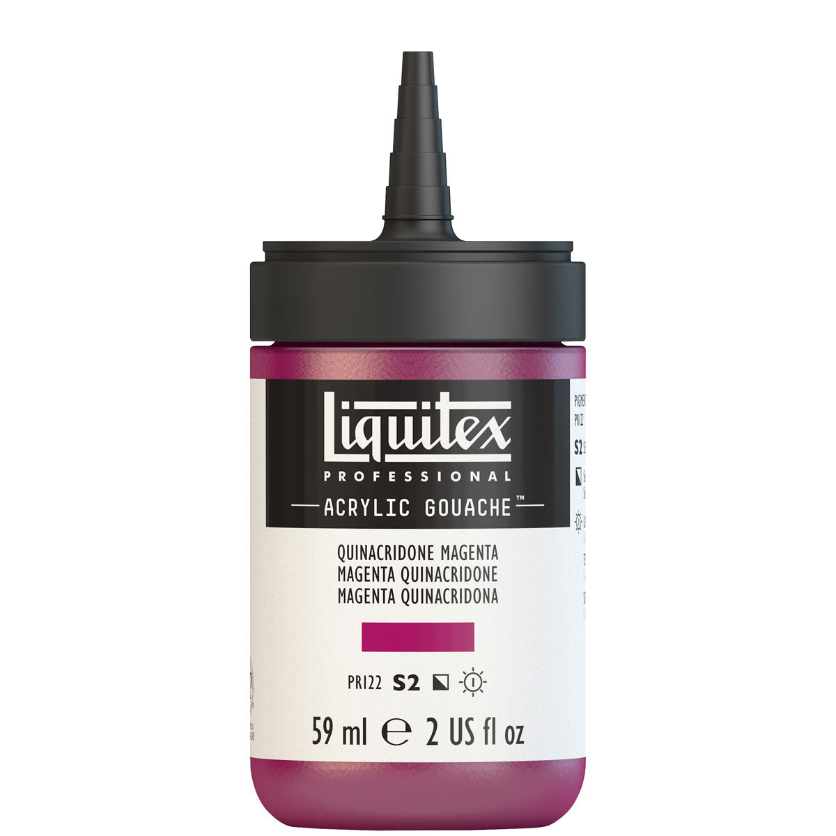 Liquitex - Gouache Acrylique 59ml S2 - Quinacridone Magenta