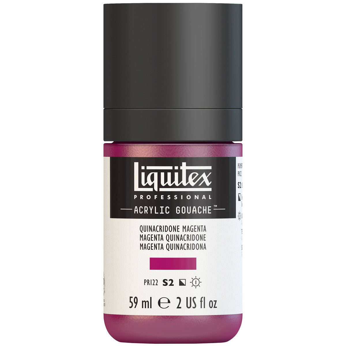 Liquitex - Acrylic Gouache 59ml S2 - Quinacridone Magenta