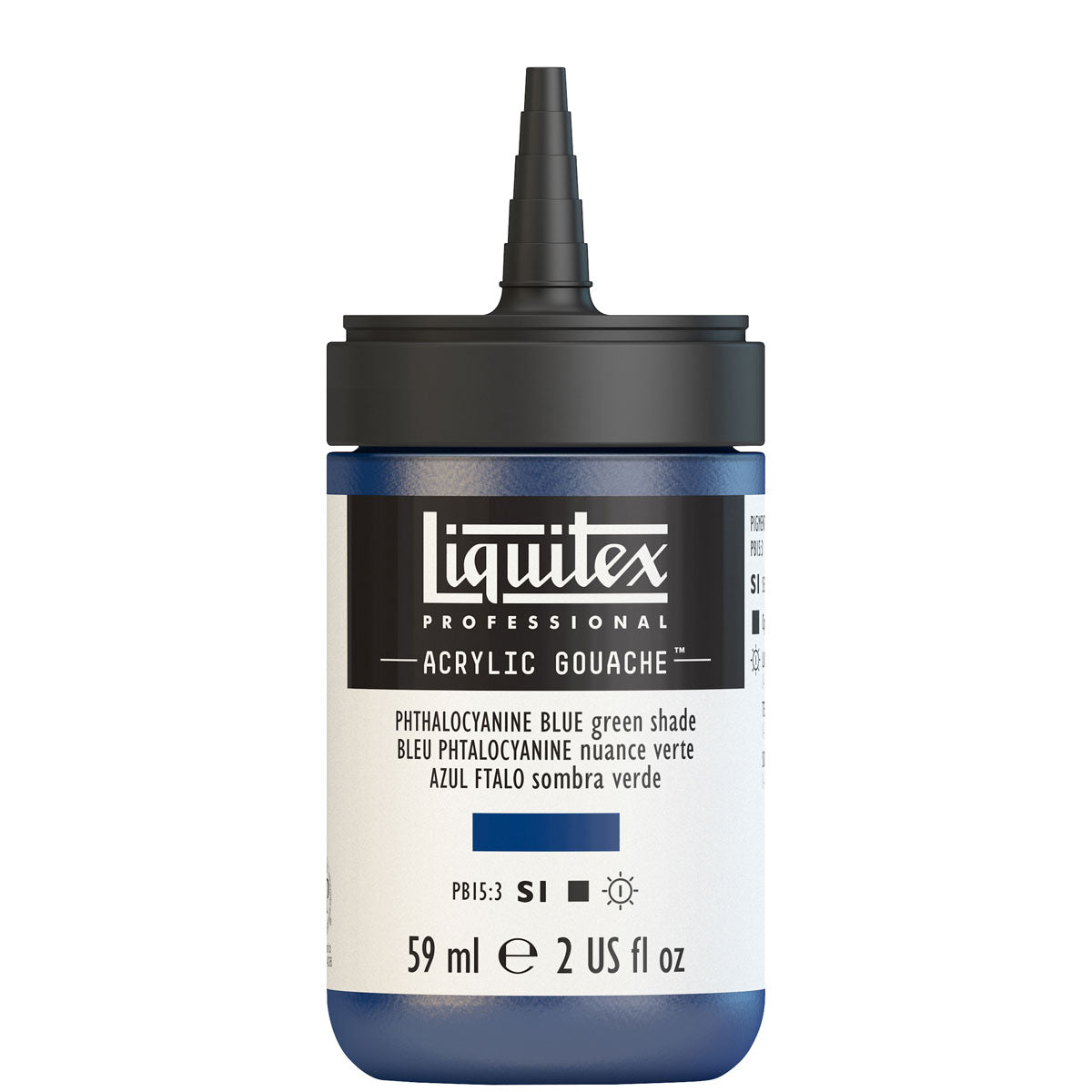 Liquitex - Acrylic Gouache 59ml S1 - Phthalocyanine Blue Green Shade
