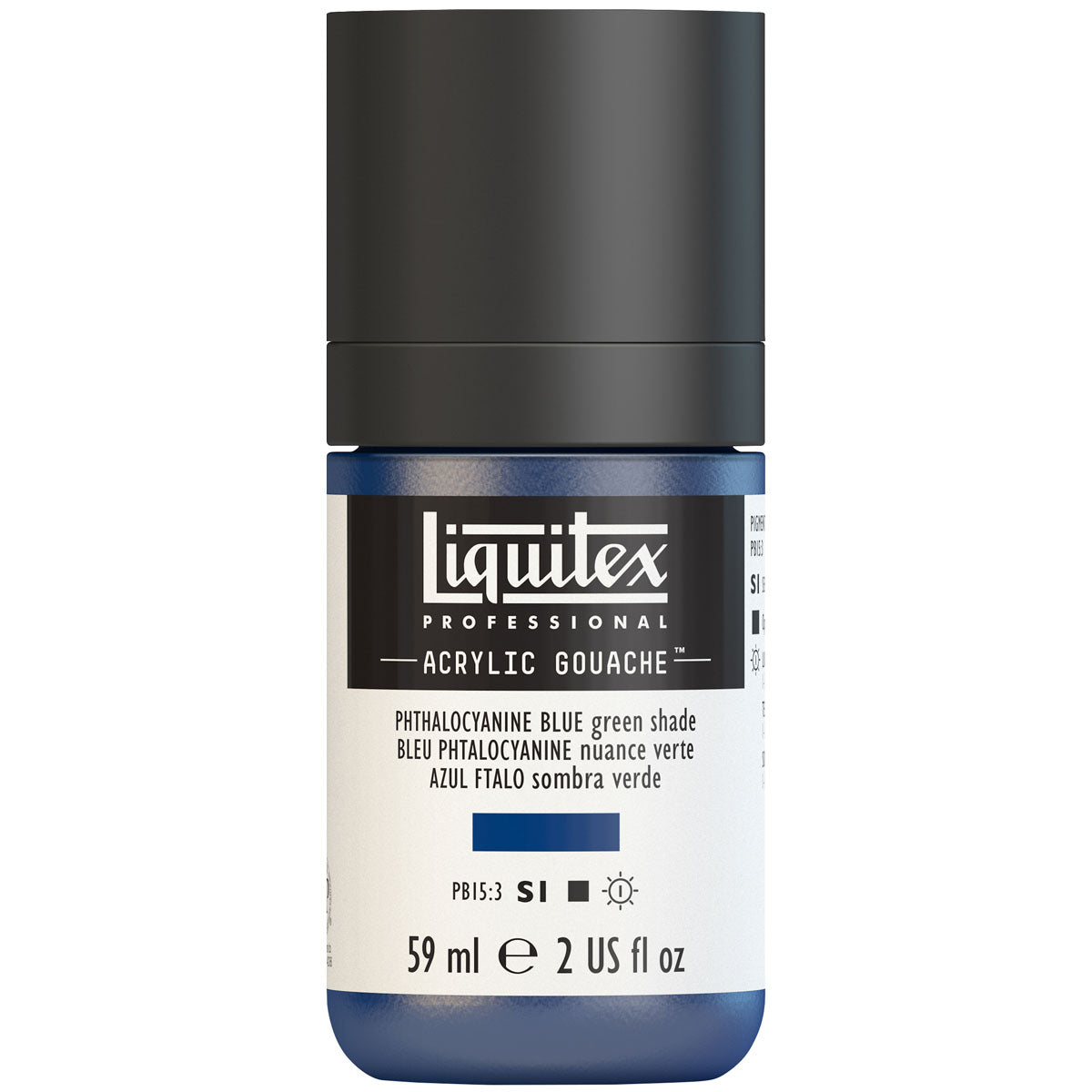 Liquitex - Acrylic Gouache 59ml S1 - Phthalocyanine Blue Green Shade
