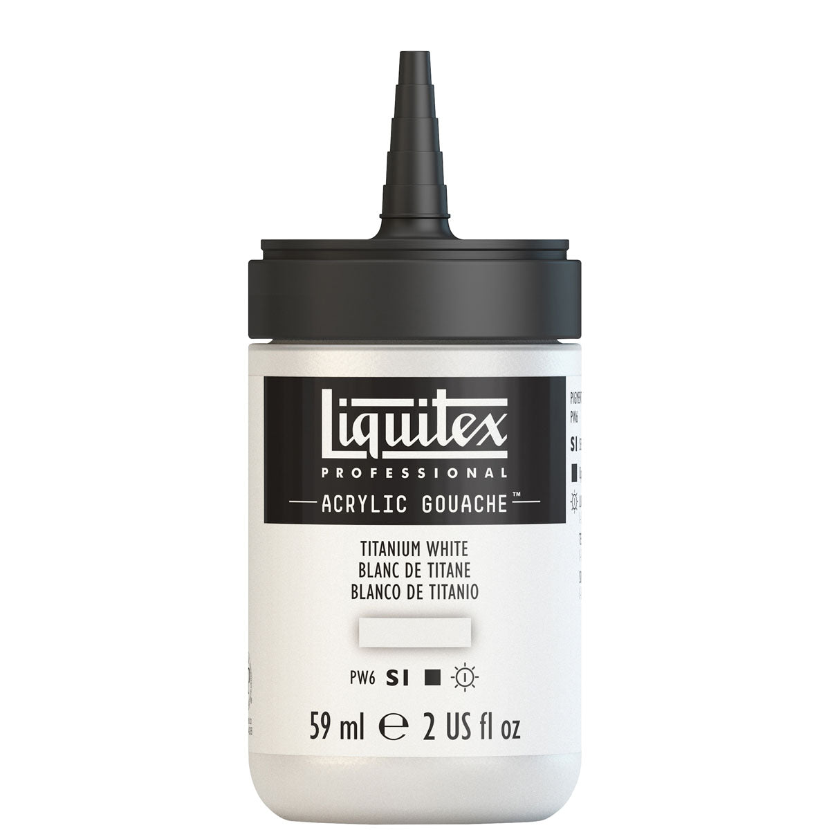Liquitex - Acrylic Gouache 59ml S1 - Titanium White