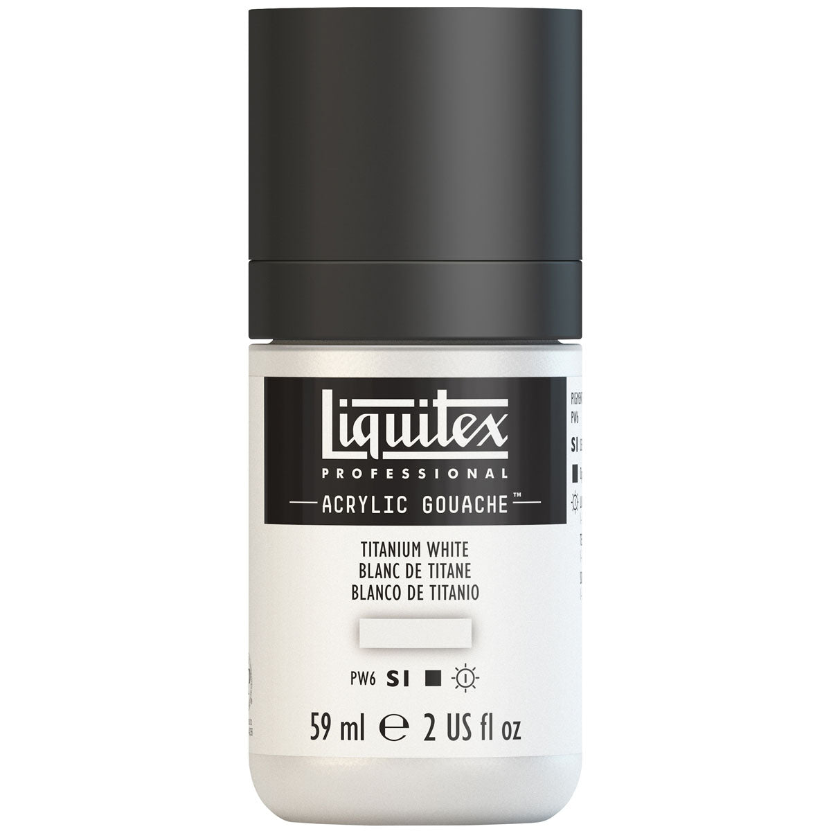 Liquitex - Acrylic Gouache 59ml S1 - Titanium White