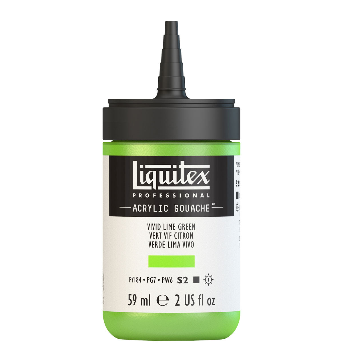 Liquitex - Acryl -gouache 59 ml S2 - levendig limoengroen
