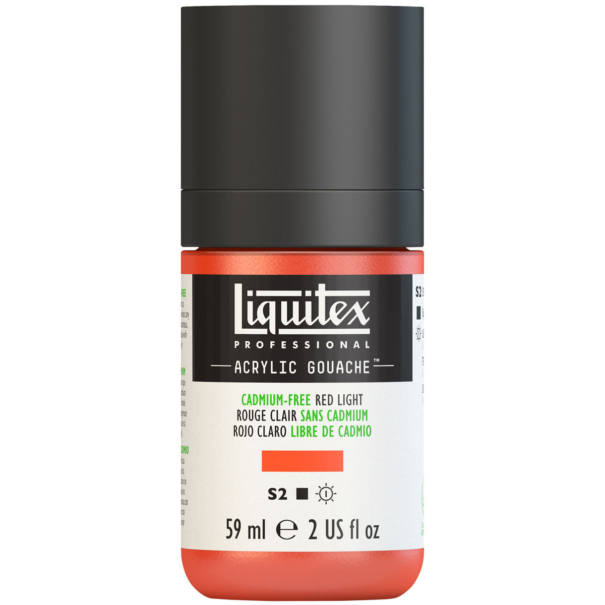 Liquitex - Guazzo Acrilico 59ml S2 - Senza Cadimo Luce Rossa
