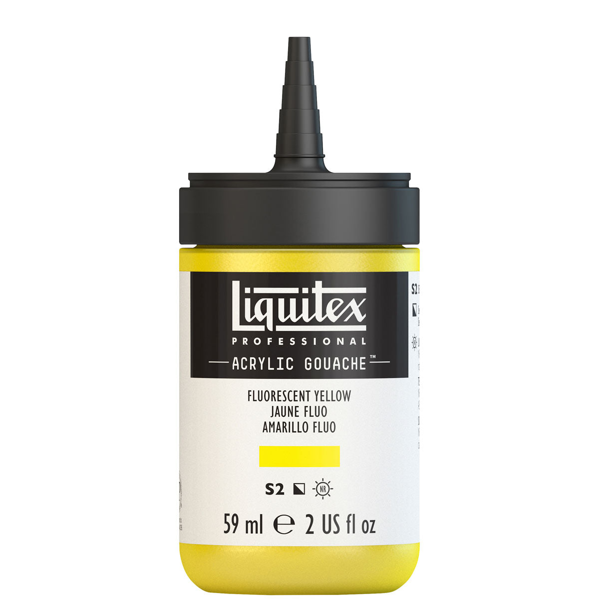 Liquitex-Gouache Acrylique 59ml S2 Jaune Fluorescent