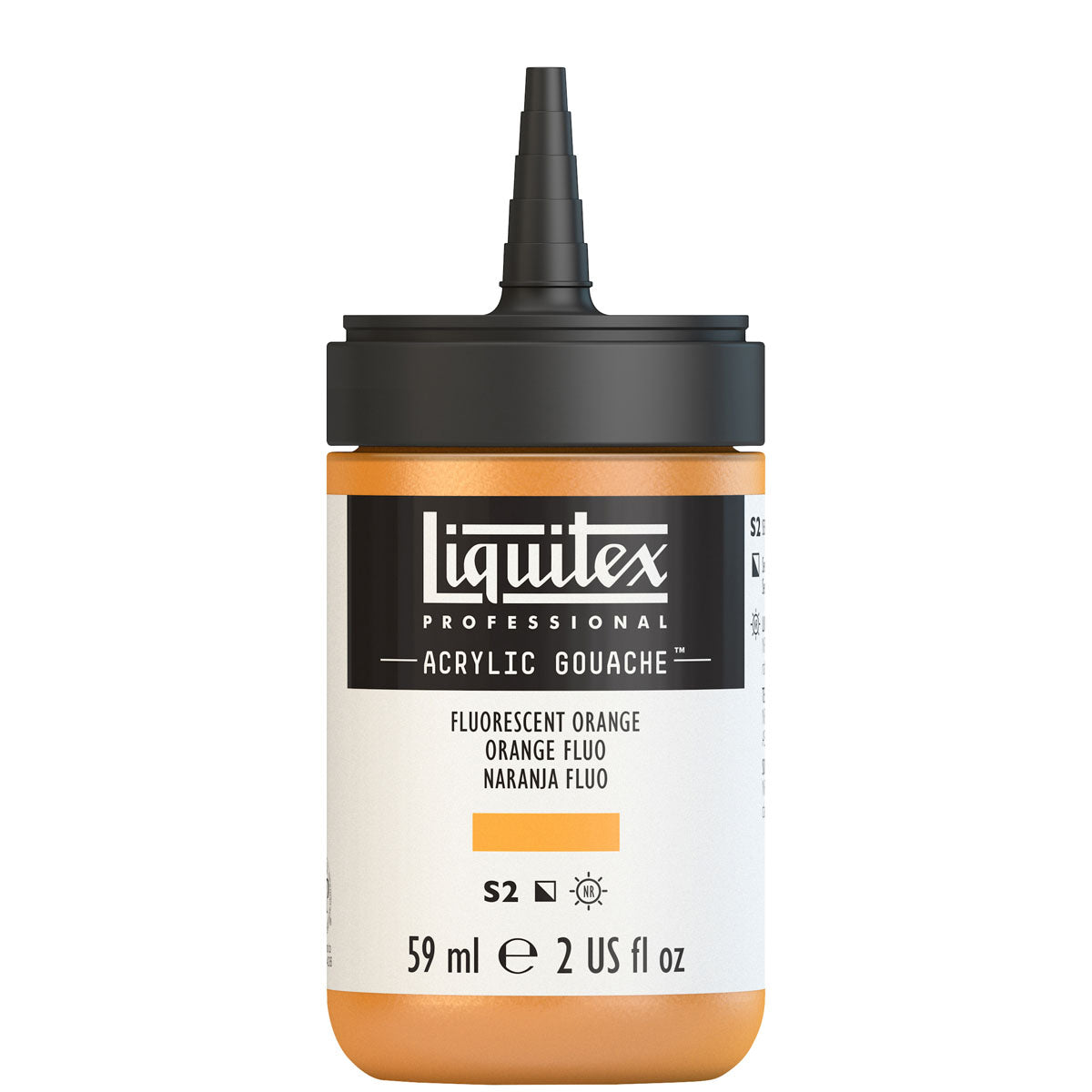 Liquitex-Gouache Acrylique 59ml S2-Orange Fluorescent
