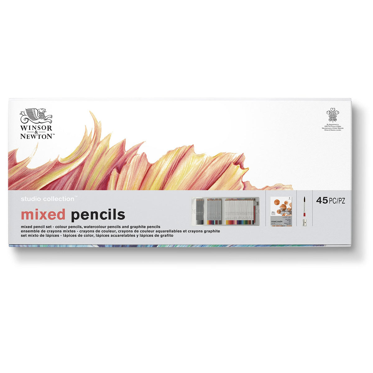 Winsor Newton - Studio Collection Mixed Pencils Set van 48