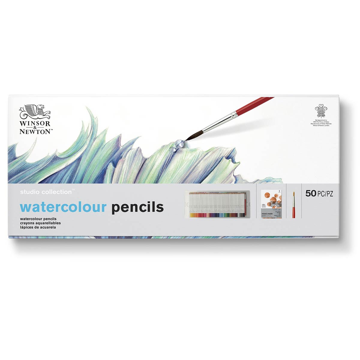 Winsor Newton - Studio Collection Watercolour Pencils Set of 48