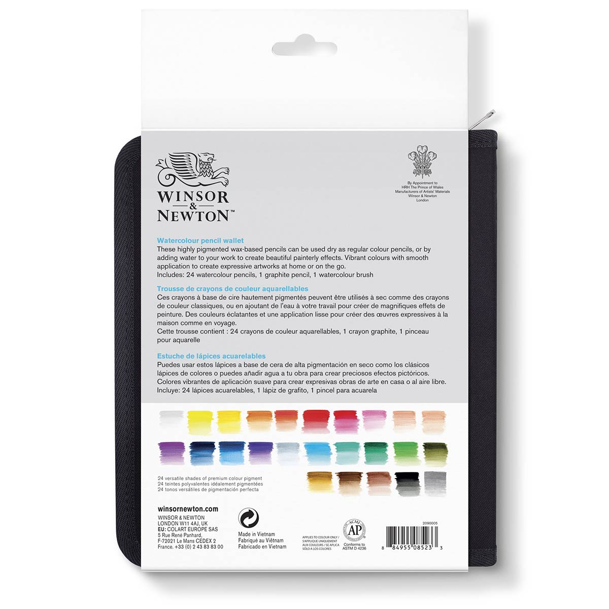 Winsor Newton - Studio Collection Watercolor Pencils Wallet Set