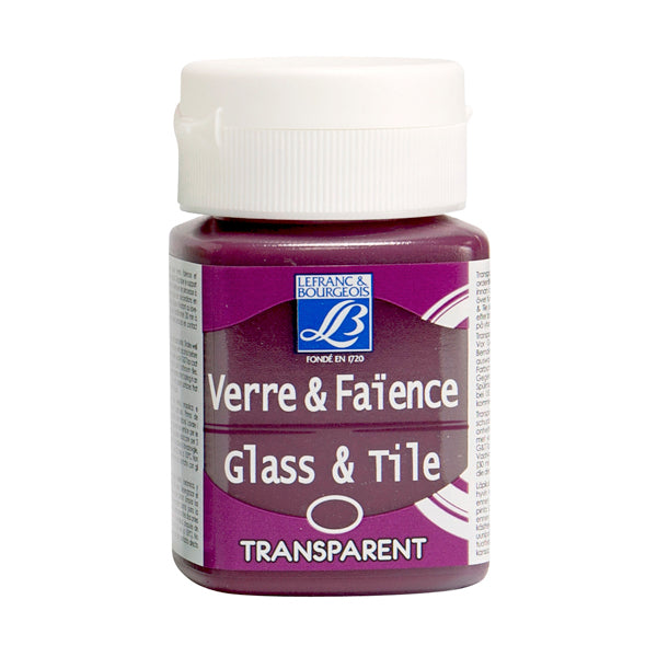 Lefranc & Bourgeois - 50 ml ondoorzichtige Indiase roze - L & B Glass & Tile Paint