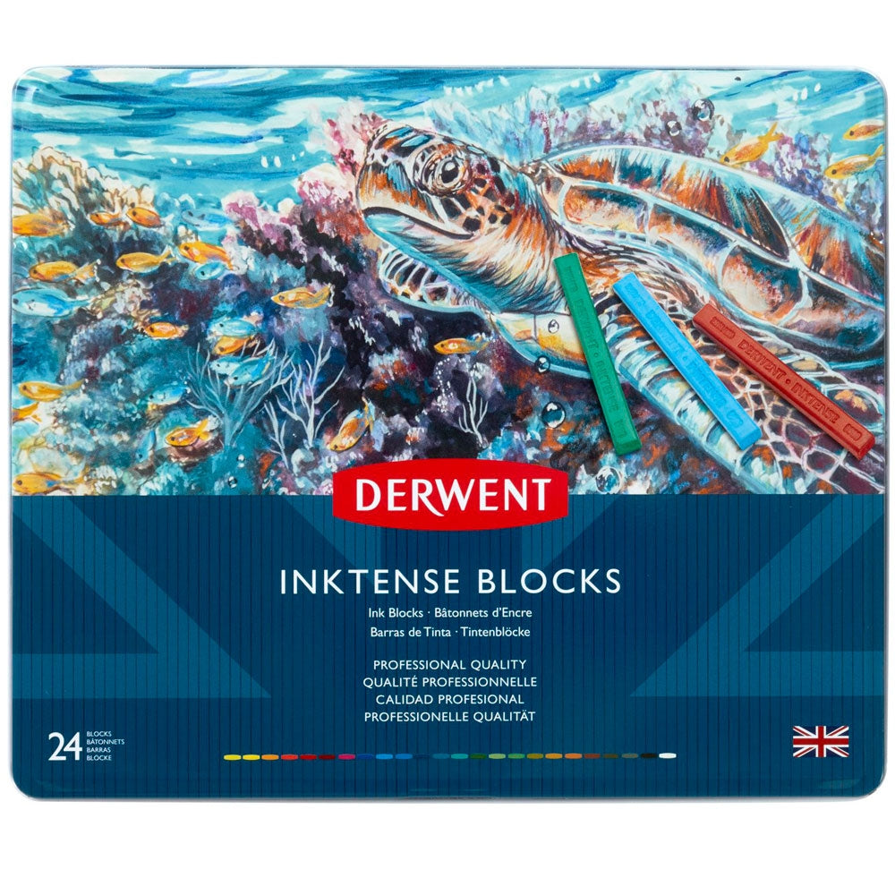Derwent - Inktense Block - 24 Zinn