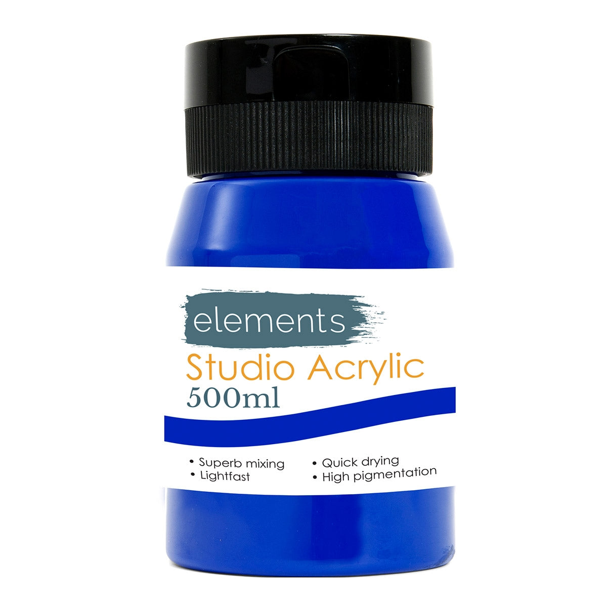 Elementi 500 ml di blu ultramarina acrilico