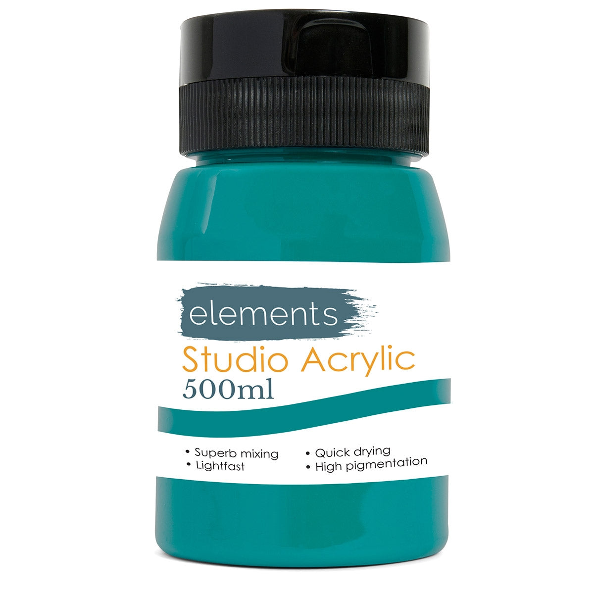 Elements 500ml Acrylic Turquoise