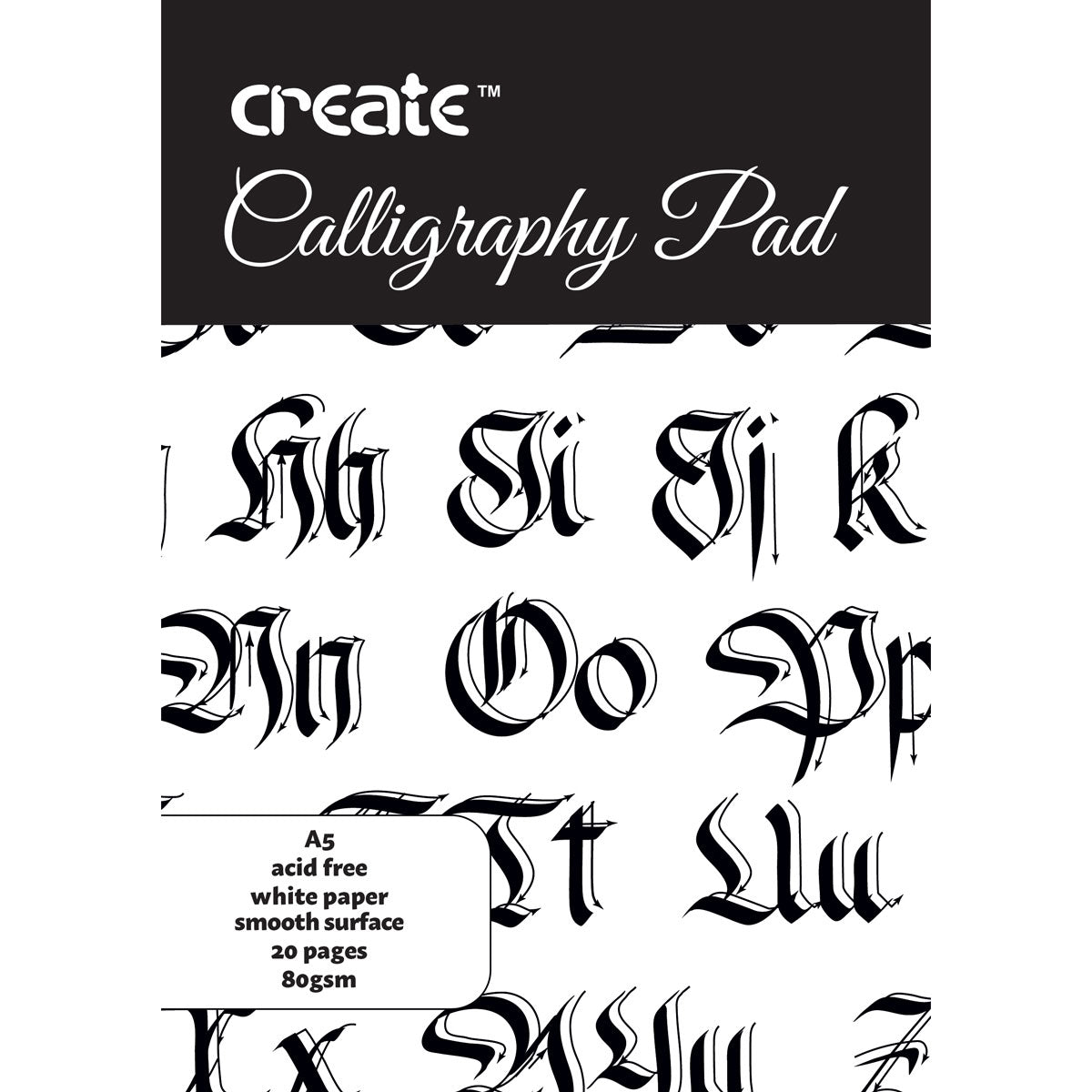 Create - Set di penne calligrafiche 25 pezzi