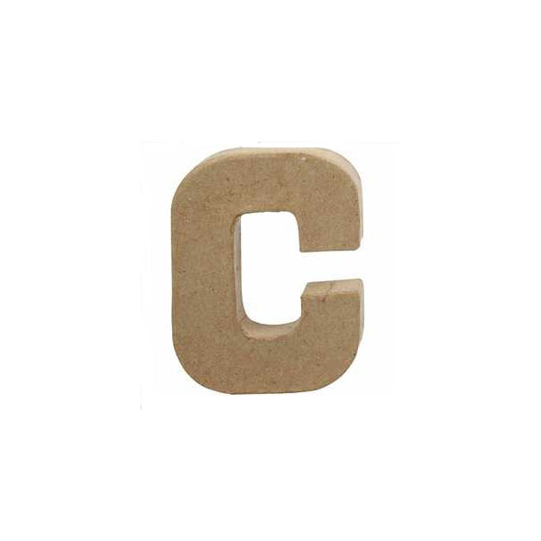 Creëer Craft - Letter - Small - 10 cm - C - 1 -stukje