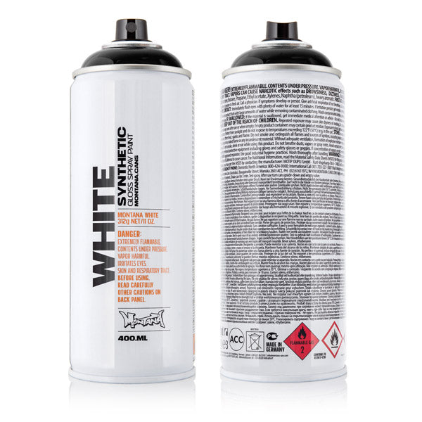 Montana - Weiß - Schwarz - 400 ml
