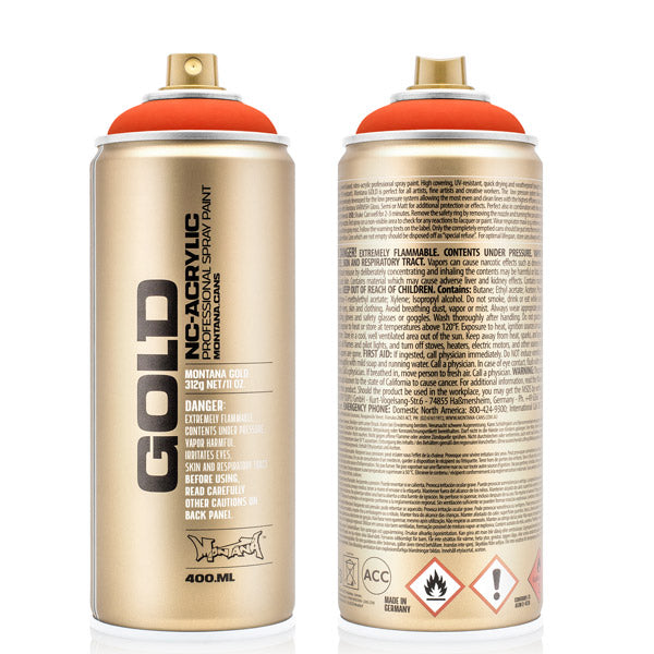 Montana - Gold - Power Orange - 400 ml