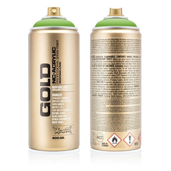Montana - oro - verde acido - 400 ml