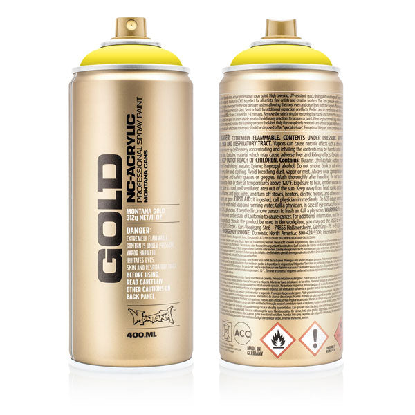 Montana - Gold - 100% Gelb - 400 ml