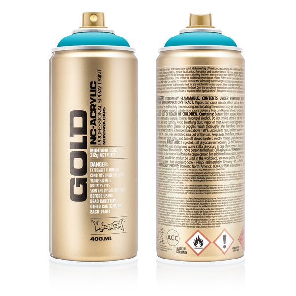 Montana - Gold - 100% Cyan - 400 ml