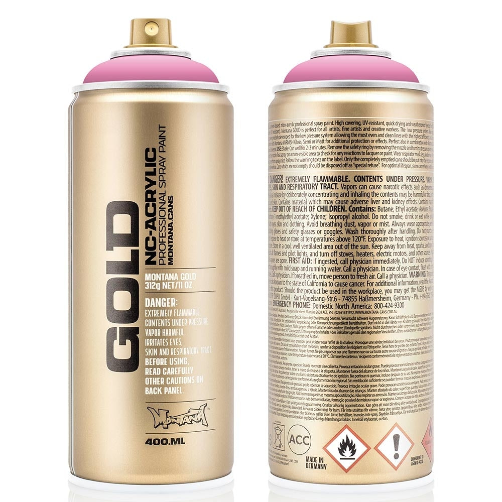Montana - GOLD - Shock Pink Light - 400ml (S4000)