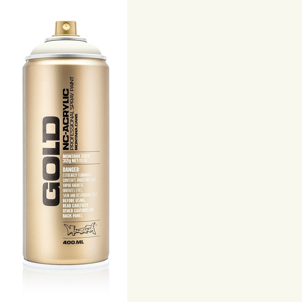 Montana - Gold - Schock weiße Creme - 400 ml