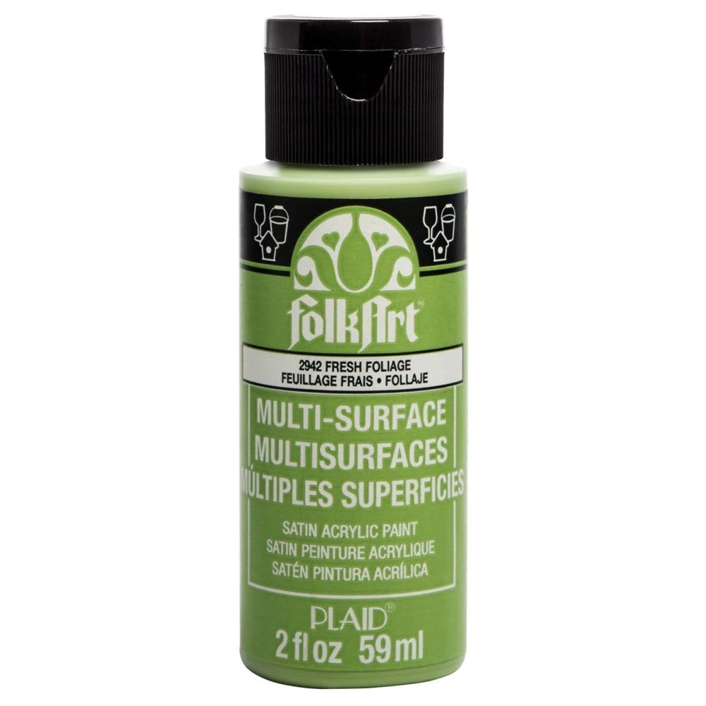 FolkArt - Multi-Surface Acrylic Paint - 2oz - Fresh Foliage