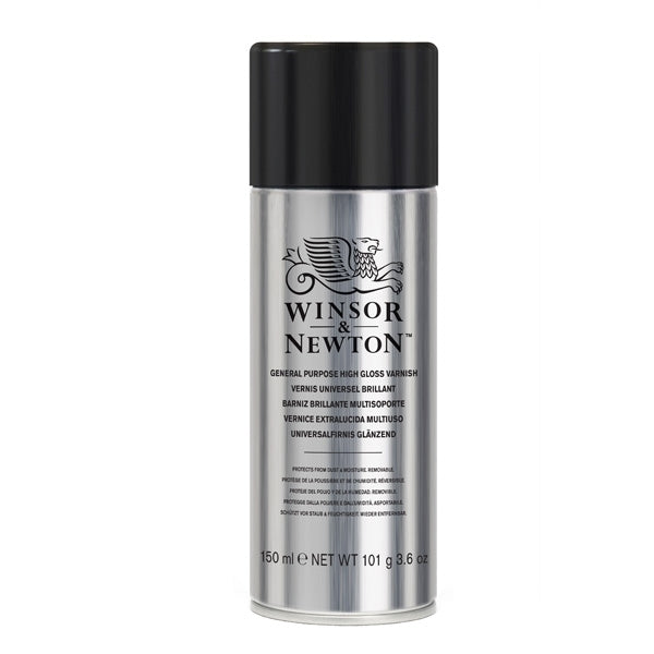 Winsor & Newton - Aerosol - Varnis de haut brillant à tout usage 150 ml