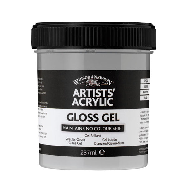 Winsor en Newton - Acryl Gloss Gel van artiesten - 237 ml -