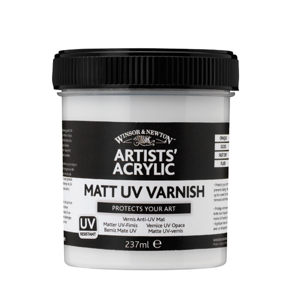 Winsor et Newton - Varnish UV Matt UV des artistes - 225 ml