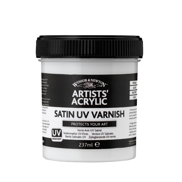 Winsor und Newton - Acryl -Satin -UV -Lack der Künstler - 237 ml -
