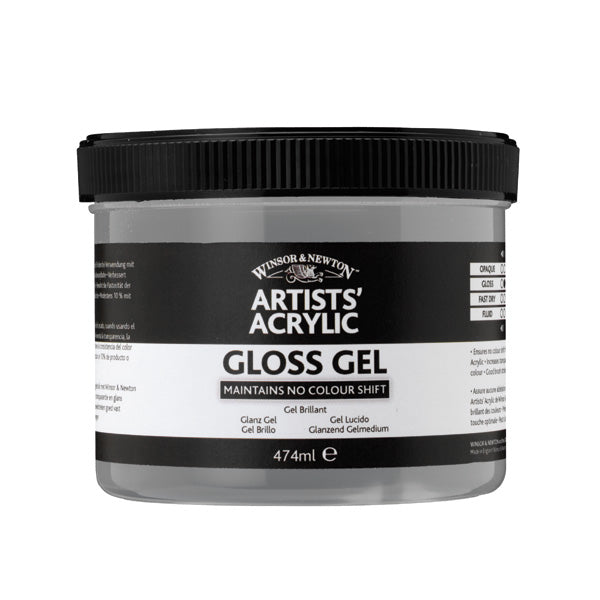 Winsor and Newton - Artists' Acrylic Gloss Gel - 450ml