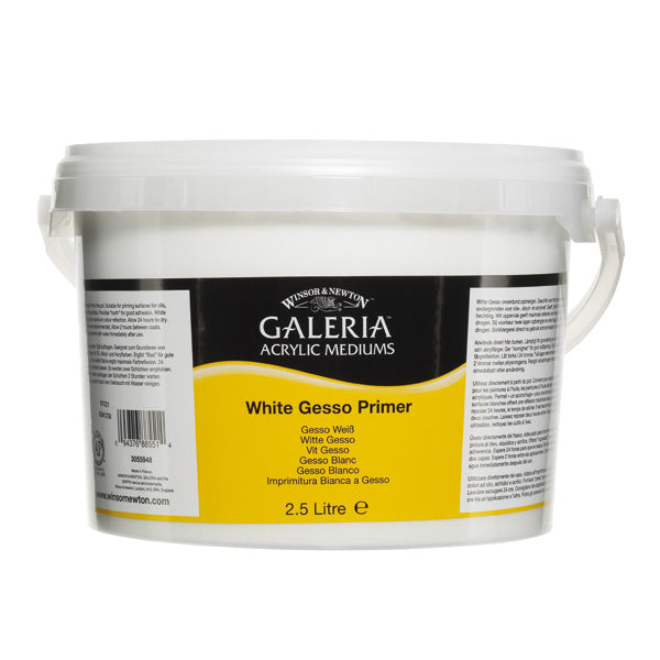 Winsor and Newton - Galeria White Gesso - 2.5 Litre