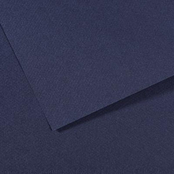 Papier pastel CANSON - MI-TEINTES - A4 Indigo Blue (140)