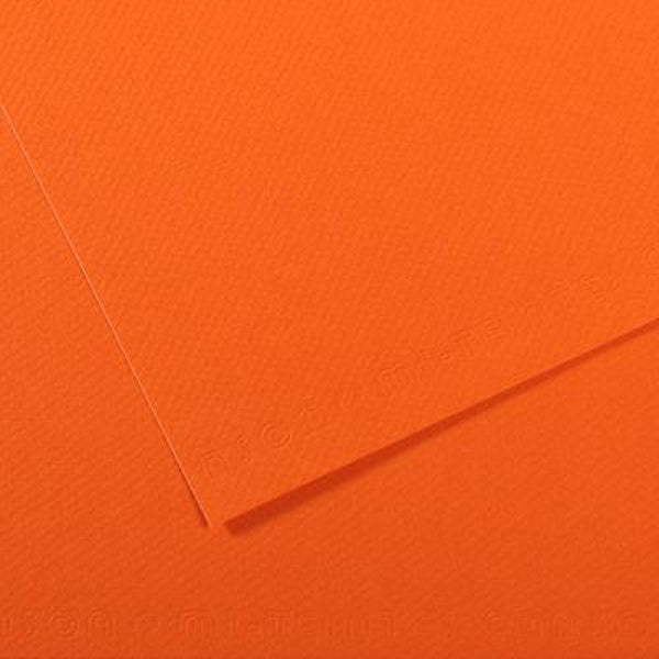 Canson - Papier pastel Mi-Tteintes - A4 Orange (453)