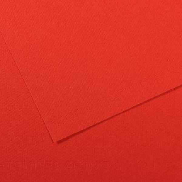 Papier pastel Canson - MI-Tteintes - A4 Poppy Red (506)