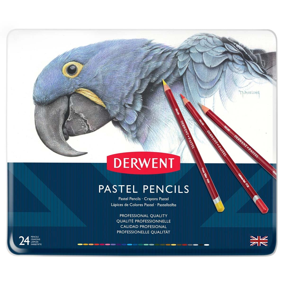 Derwent - matita pastello - 24 stagno