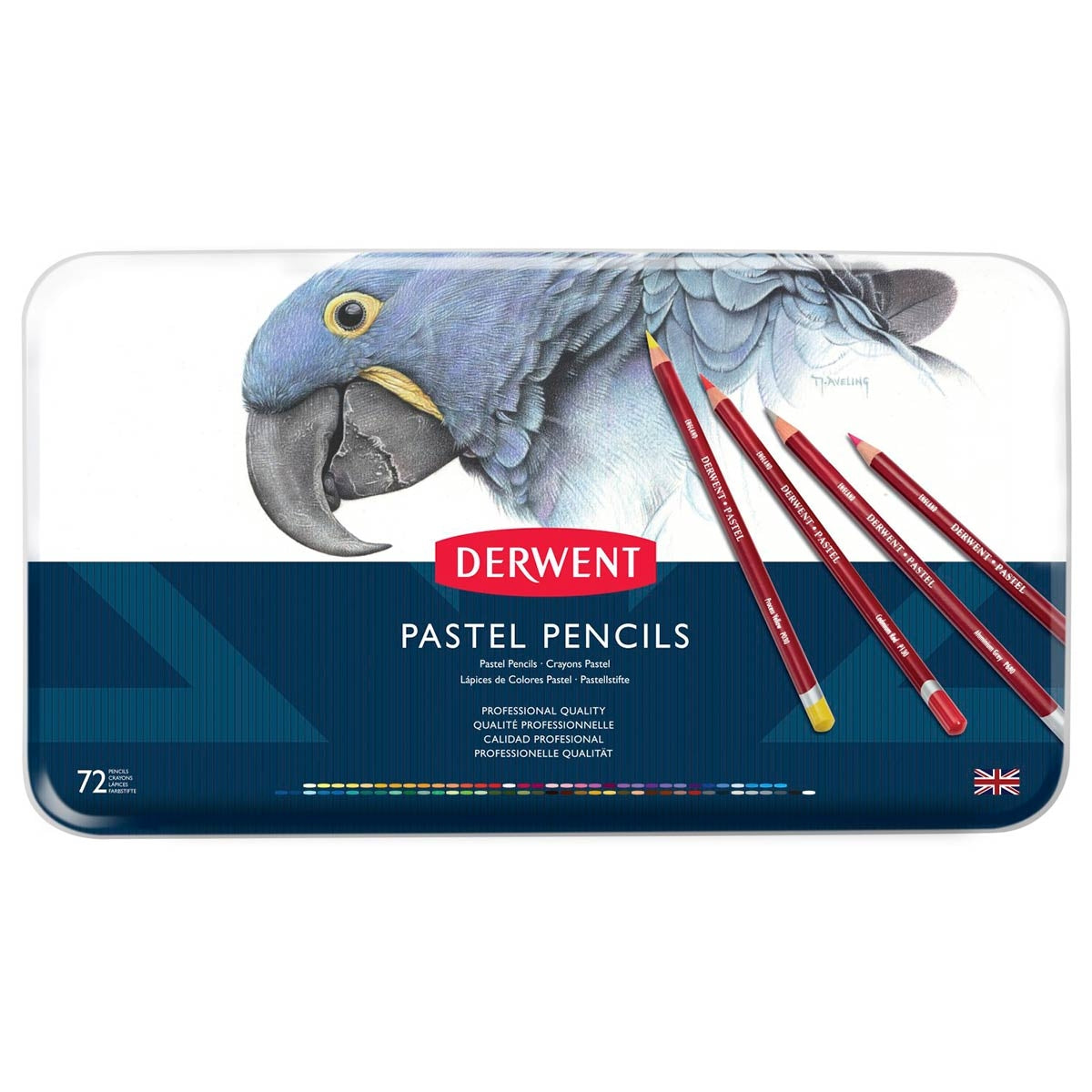 Derwent - Pastel Pencil - 72 Tin