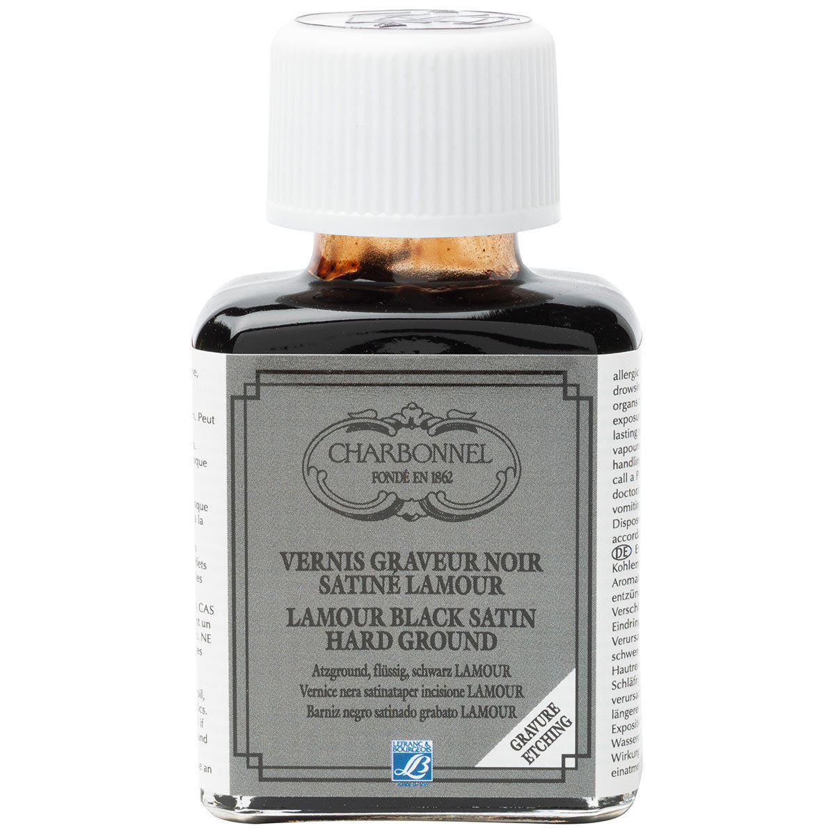 Charbonnel - Lamour Black Satin graveur 75 ml