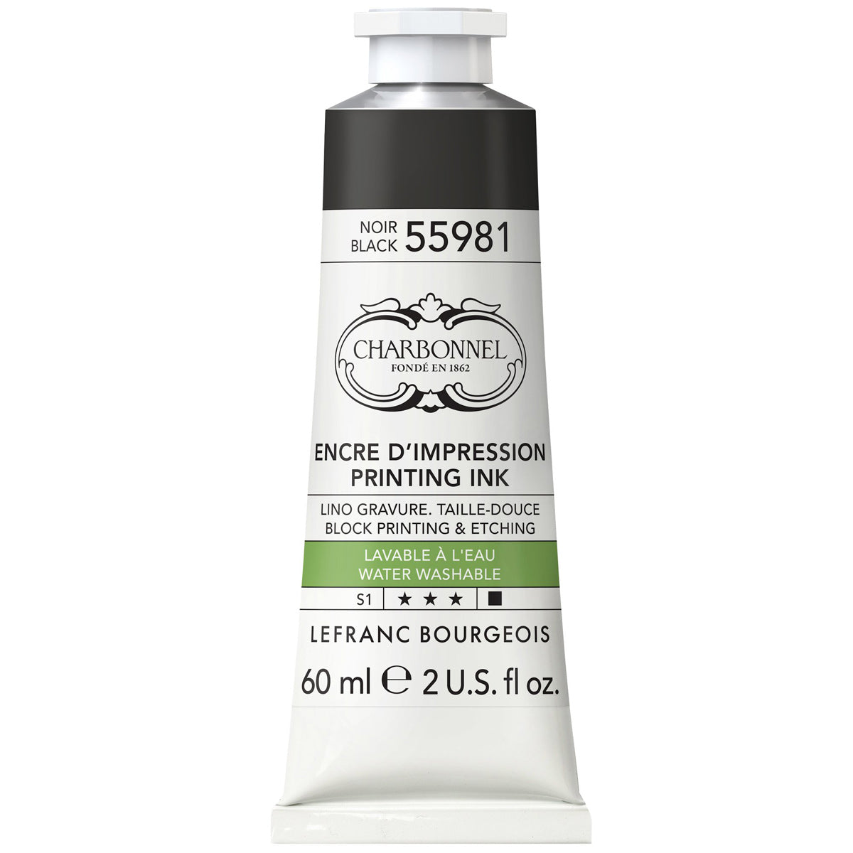 Charbonnel - Aqua Wash - 60 ml noir 55981