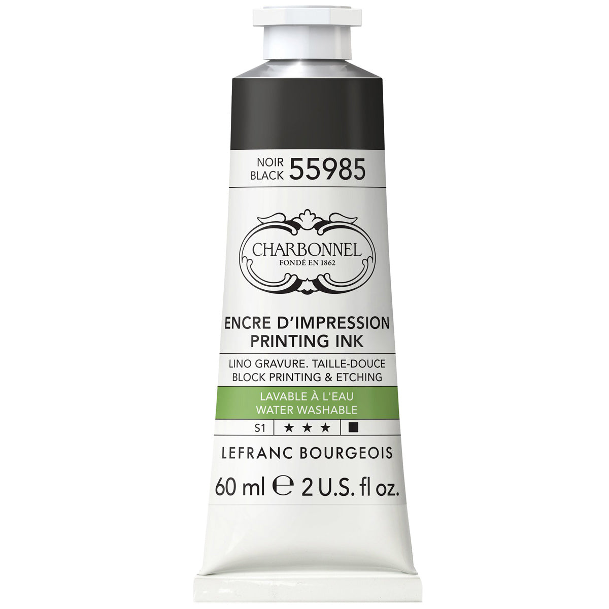 Charbonnel - Aqua Wash - 60 ml noir 55985
