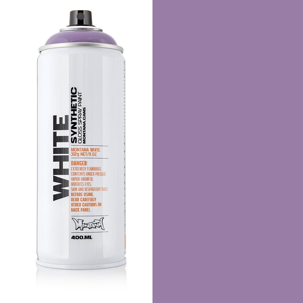 Montana - Weiß - süßes Violett - 400 ml