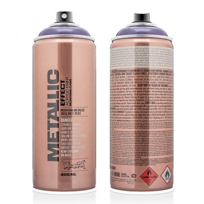 Effetto metallico del Montana - prugna - 400 ml