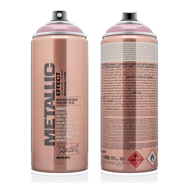 Effetto metallico del Montana - Rosa - 400 ml