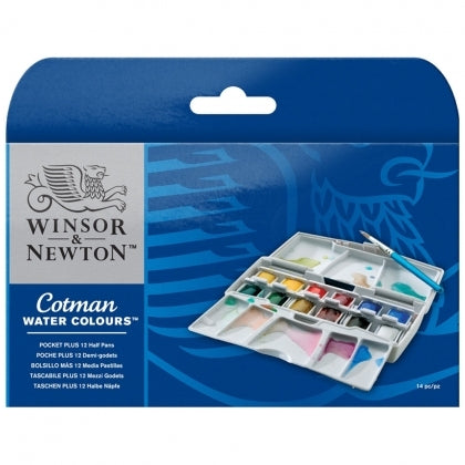 Winsor et Newton - Cotman Watercolor - Pocket Plus Sketchers Box