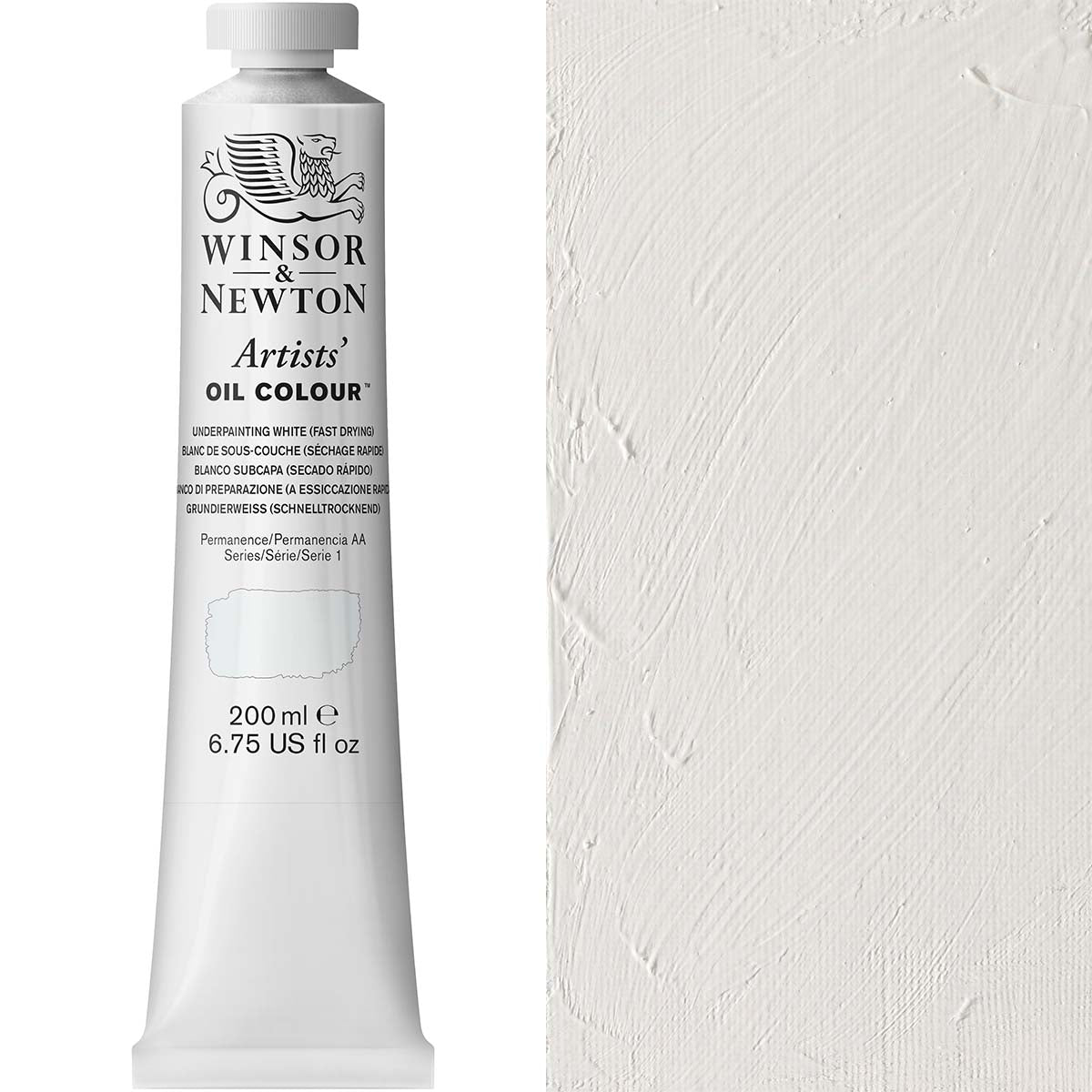 Winsor und Newton - Ölfarbe der Künstler - 200 ml - Weiß unterbacken