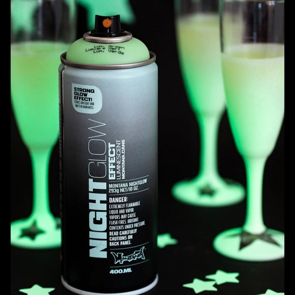 Montana - Effet Nightglow - 400 ml - Green lumineux NG1000