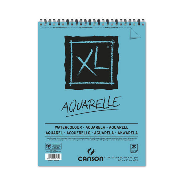 Canson - XL WC Spiral Pad - A4 300gsm - 30 sheets